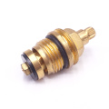 Brass core faucet cartridges